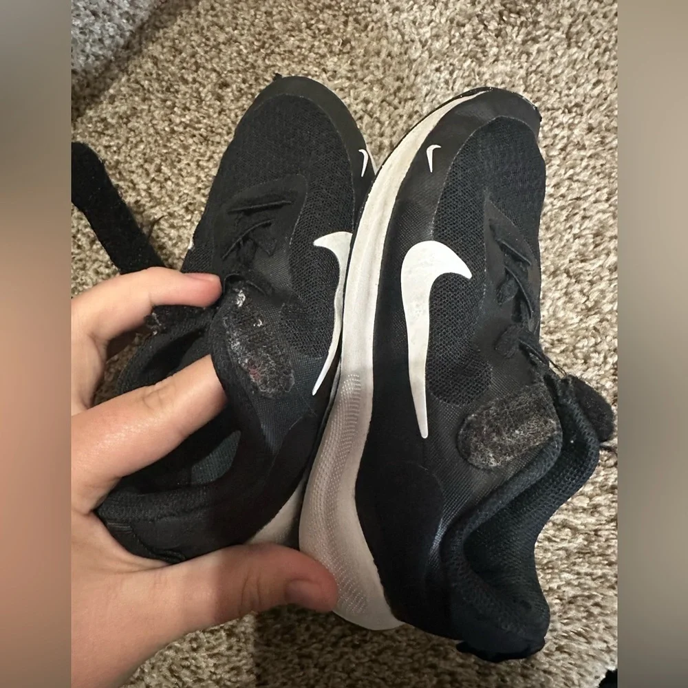 Nike Kids Black and White Nike Sneakers